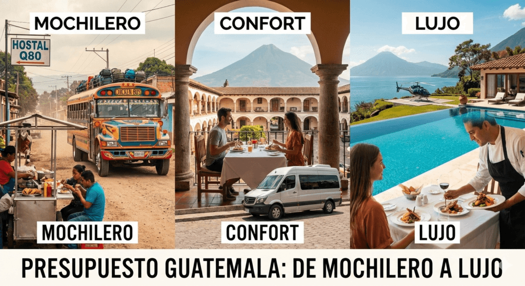 Presupuesto para viajar a Guatemala: De mochilero a lujo